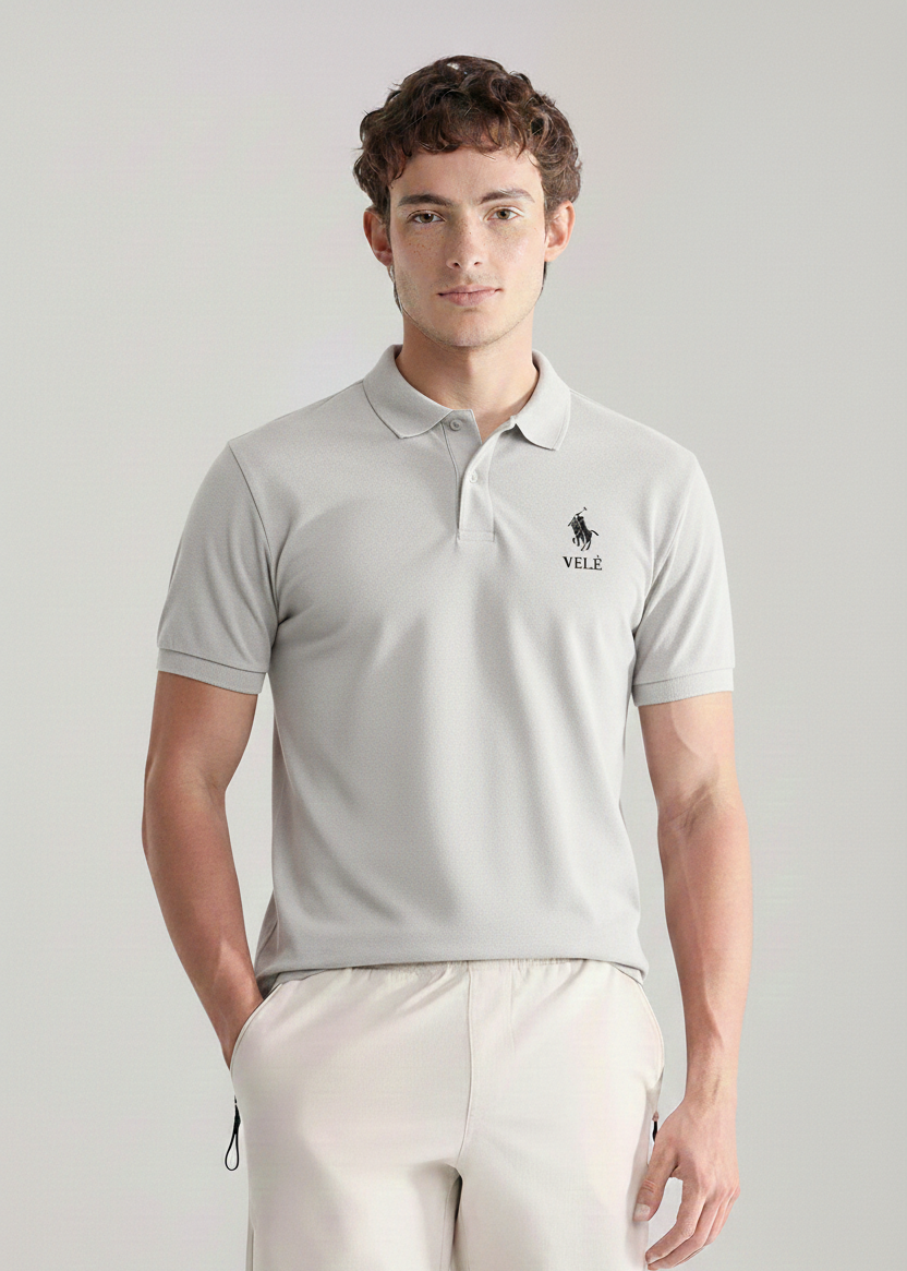 New Port Marina Brand Embroidered Polo Shirt