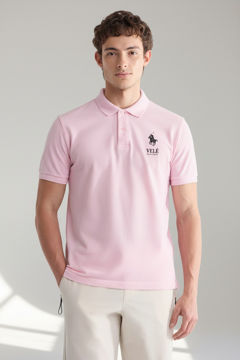 New Port Marina Brand Embroidered Polo Shirt